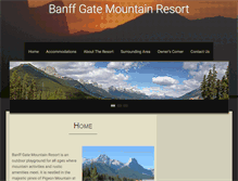 Tablet Screenshot of banffgatemountainresort.com